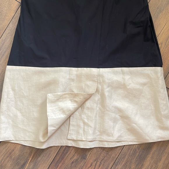 Weekend by Max Mara Dress w Linen Bottom - Picture 4 of 5